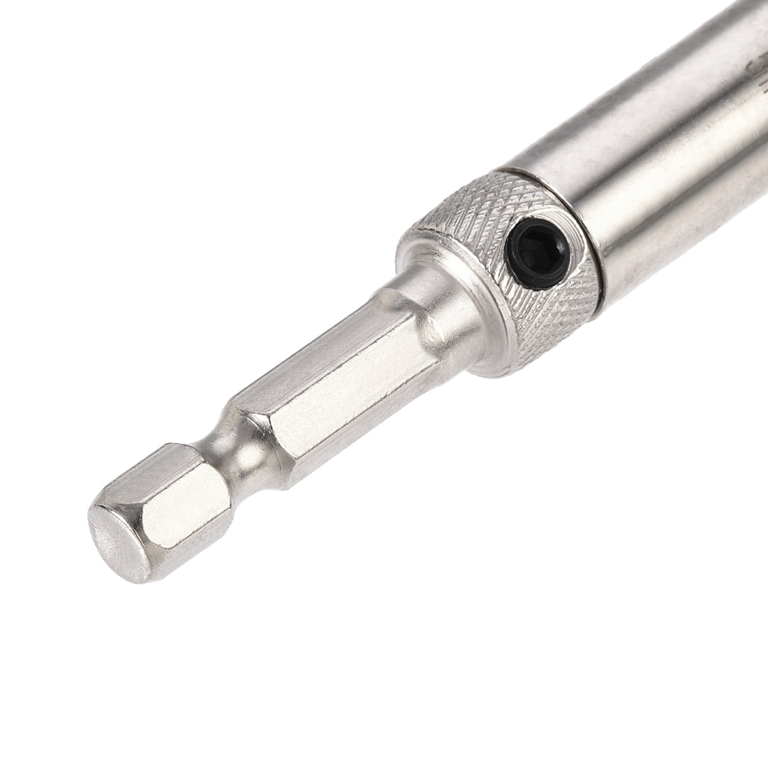 Harfington Self Centering Hinge Tapper Core Drill Bit, Hole Puncher, 5mm Diameter, for Woodworking, Silver