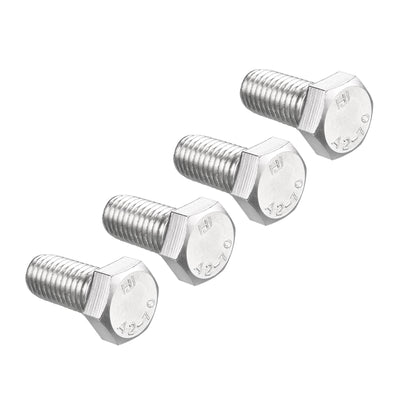 Harfington 4 pcs Stainless Steel Hexagonal Head Screw Bolts