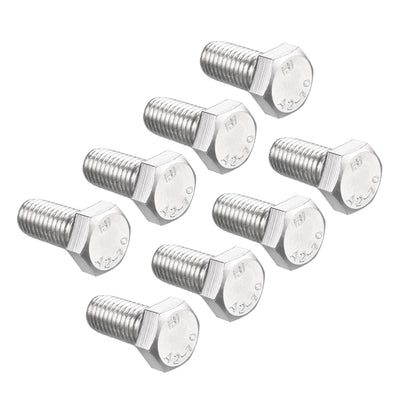 Harfington 8 pcs Stainless Steel Hexagonal Head Screw Bolts