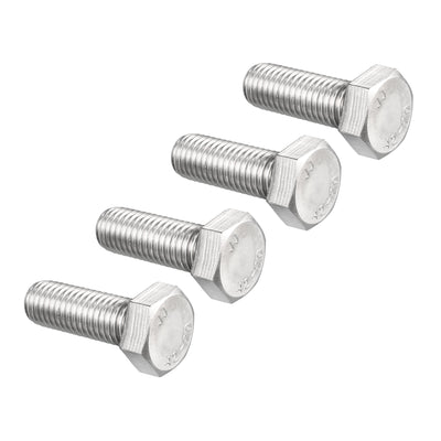 Harfington 4 pcs 304 Stainless Steel Hex Bolt