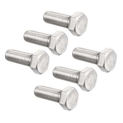 Harfington 6 pcs 304 Stainless Steel Hex Bolt