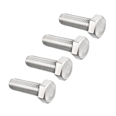 Harfington 4 pcs 304 Stainless Steel Hex Bolt
