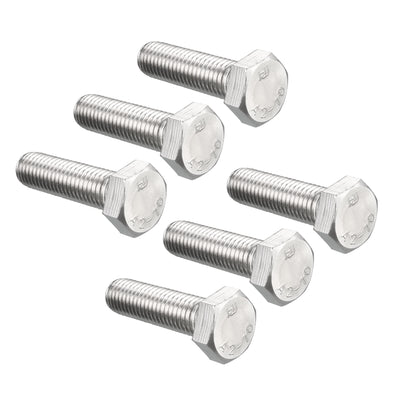 Harfington 6 pcs 304 Stainless Steel Hex Bolt