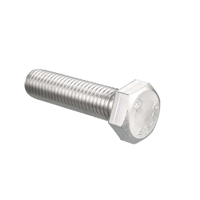 Harfington 2pcs 304 Stainless Steel Hexagonal Head Screw Bolts