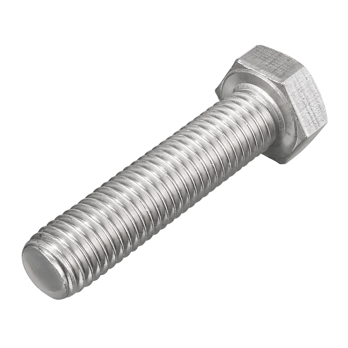 Harfington 2pcs 304 Stainless Steel Hexagonal Head Screw Bolts