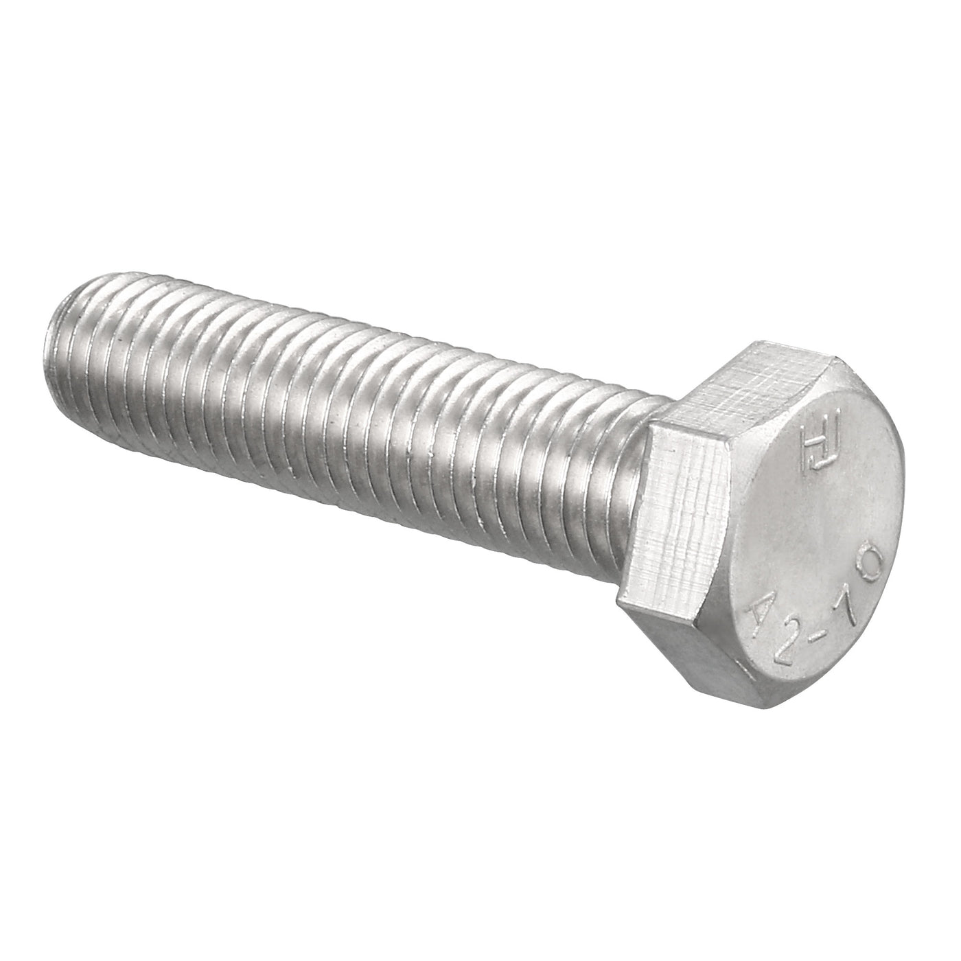 Harfington 2pcs 304 Stainless Steel Hexagonal Head Screw Bolts
