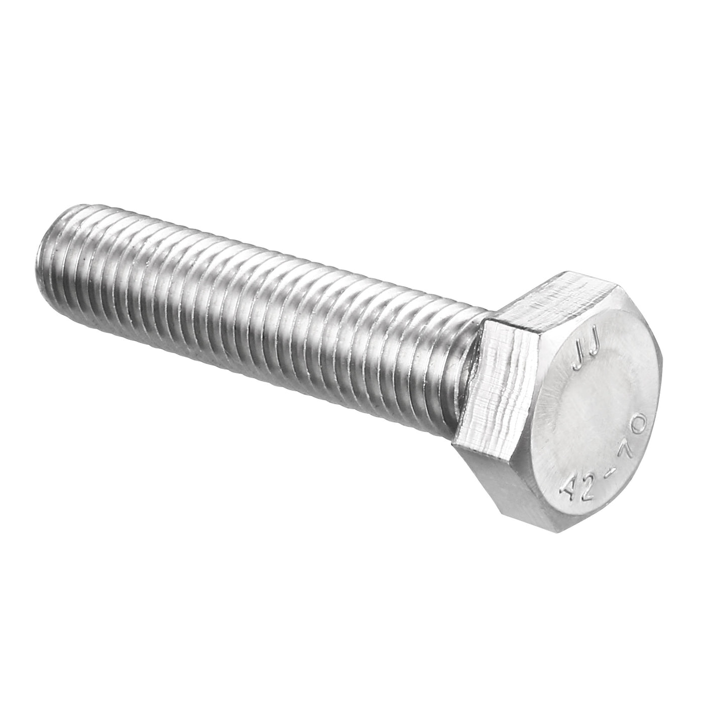 Harfington 2pcs 304 Stainless Steel Hexagonal Head Screw Bolts