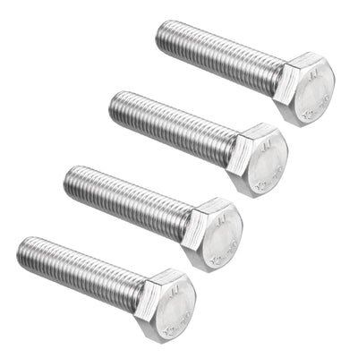 Harfington 4 pcs 304 Stainless Steel Hex Bolt