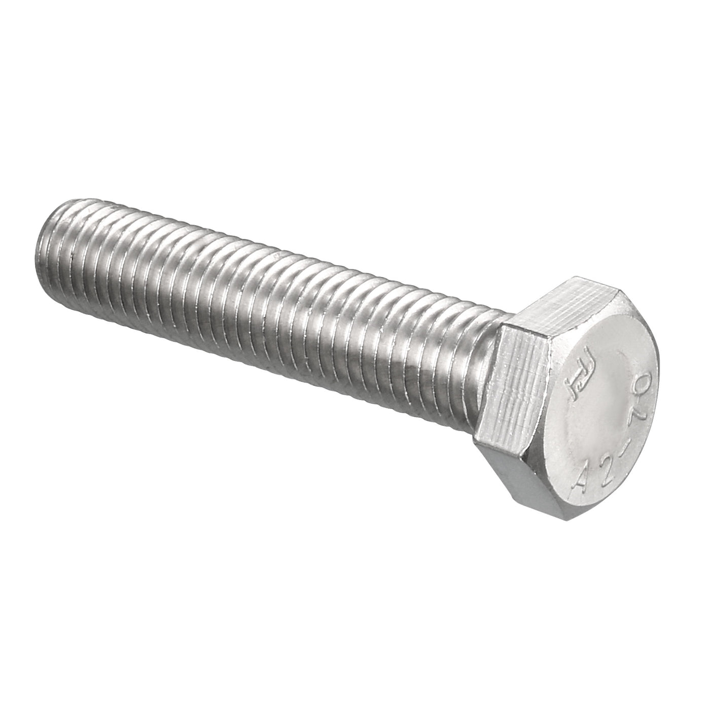 Harfington 2pcs 304 Stainless Steel Hexagonal Head Screw Bolts
