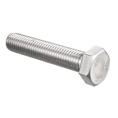 Harfington 2pcs 304 Stainless Steel Hexagonal Head Screw Bolts