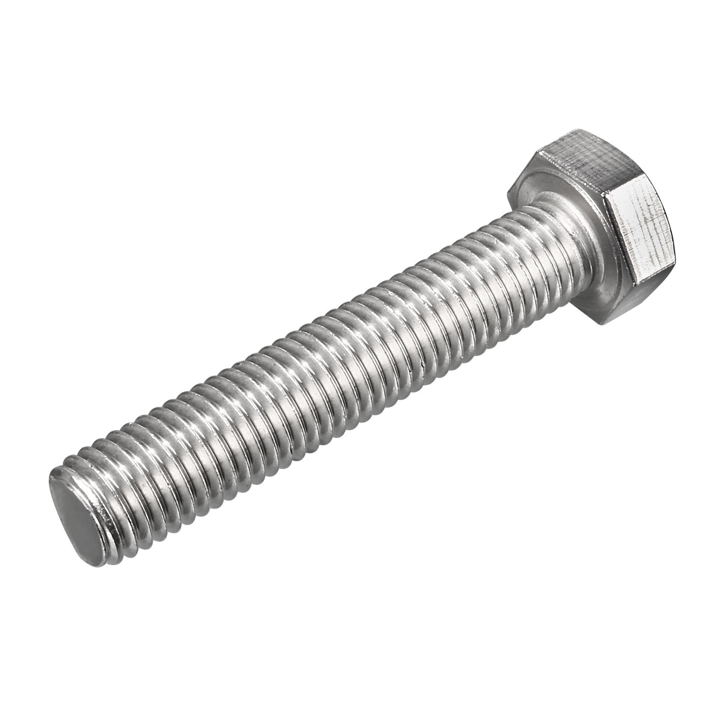 Harfington 2pcs 304 Stainless Steel Hexagonal Head Screw Bolts
