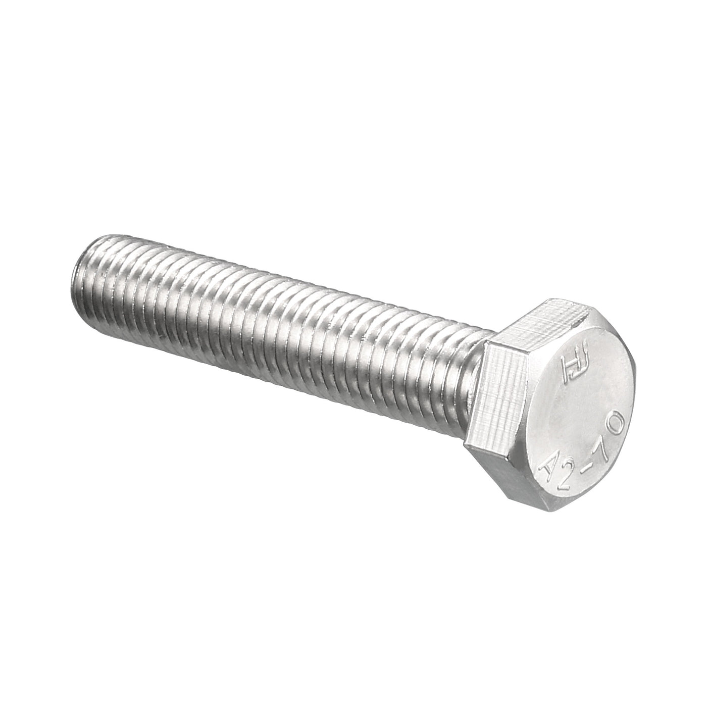 Harfington 2pcs 304 Stainless Steel Hexagonal Head Screw Bolts