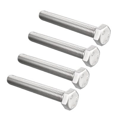 Harfington 4 pcs 304 Stainless Steel Hex Bolt