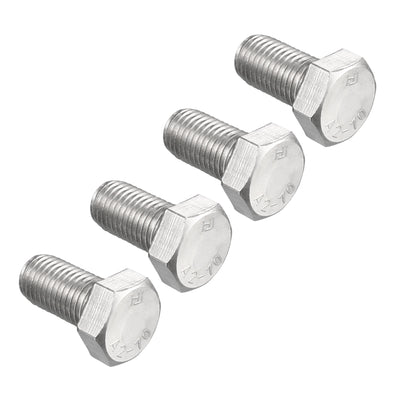 Harfington 4pcs Stainless Steel Hexagonal Head Screw Bolts