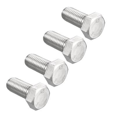 Harfington 4pcs Stainless Steel Hexagonal Head Screw Bolts