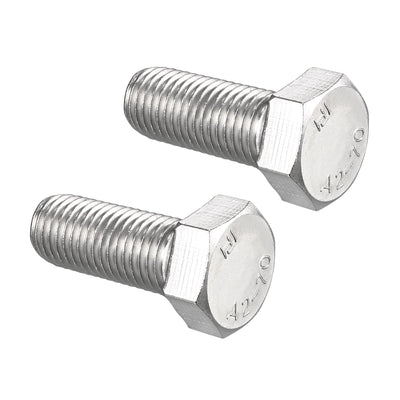 Harfington 2pcs 304 Stainless Steel Screw Bolts