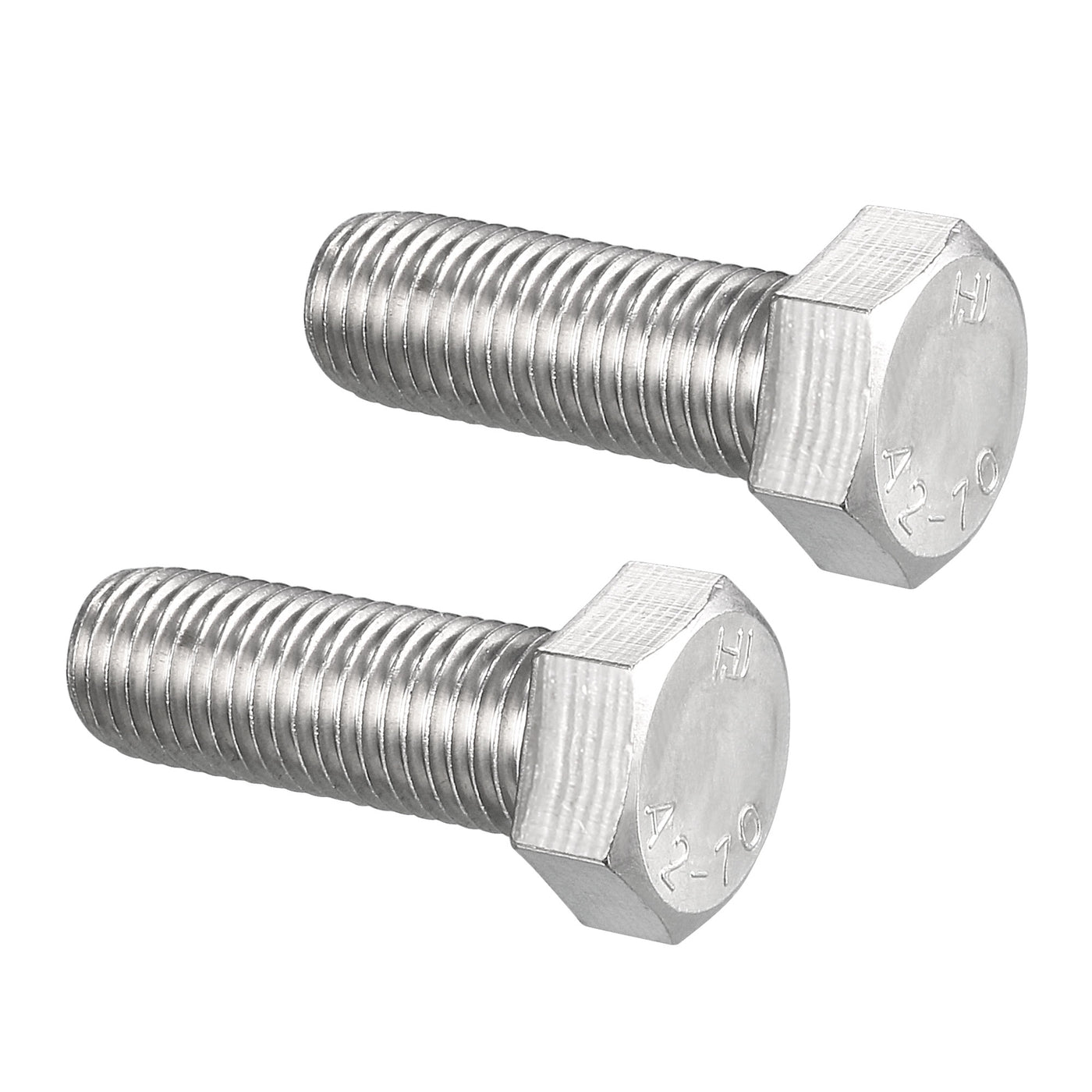 Harfington 2pcs 304 Stainless Steel Screw Bolts