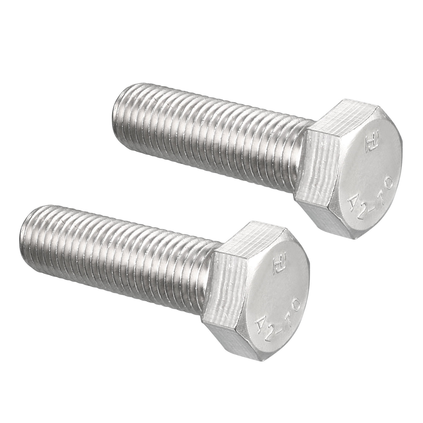 Harfington 2pcs 304 Stainless Steel Screw Bolts