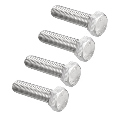 Harfington 4pcs Stainless Steel Hexagonal Head Screw Bolts