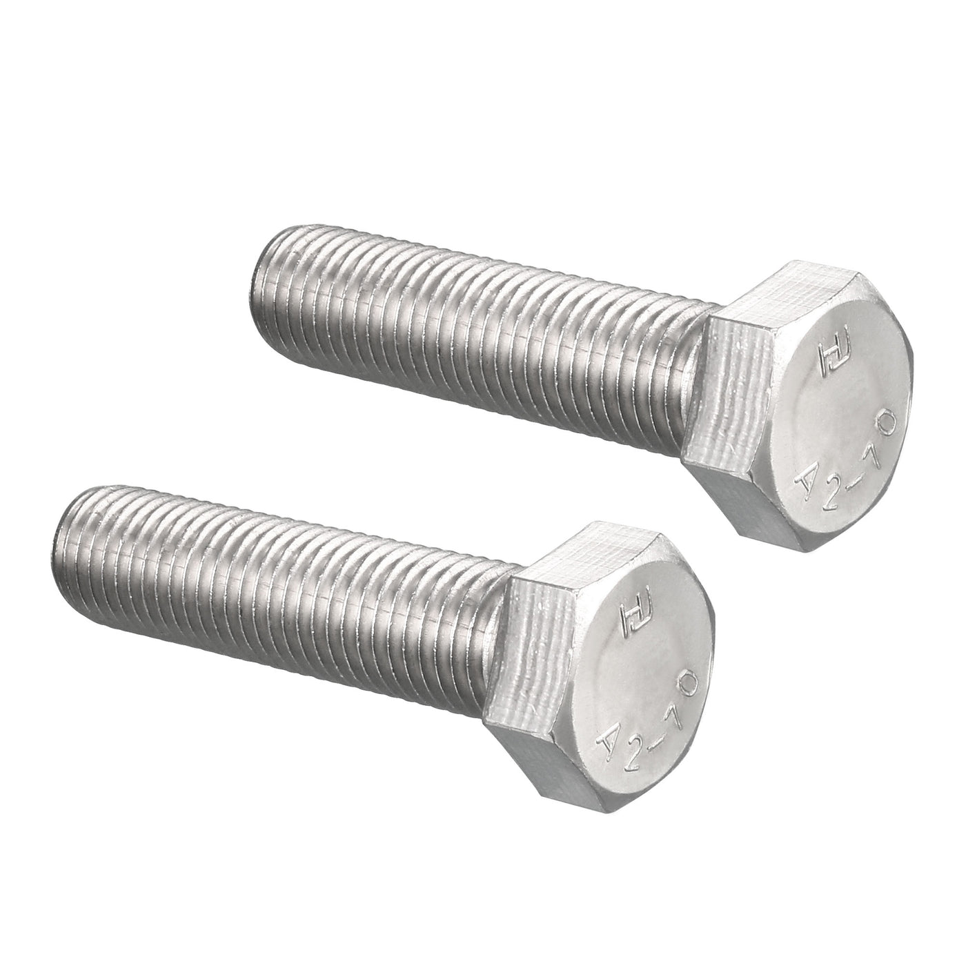 Harfington 2pcs 304 Stainless Steel Screw Bolts