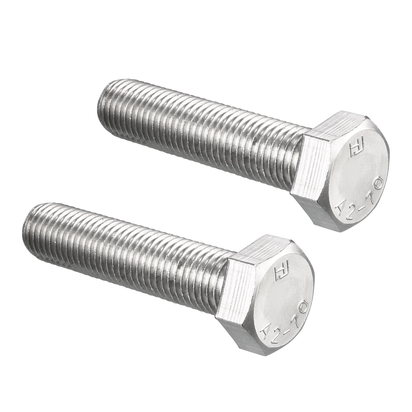 Harfington 2pcs 304 Stainless Steel Screw Bolts