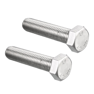 Harfington 2pcs 304 Stainless Steel Screw Bolts