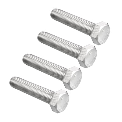 Harfington 4pcs Stainless Steel Hexagonal Head Screw Bolts