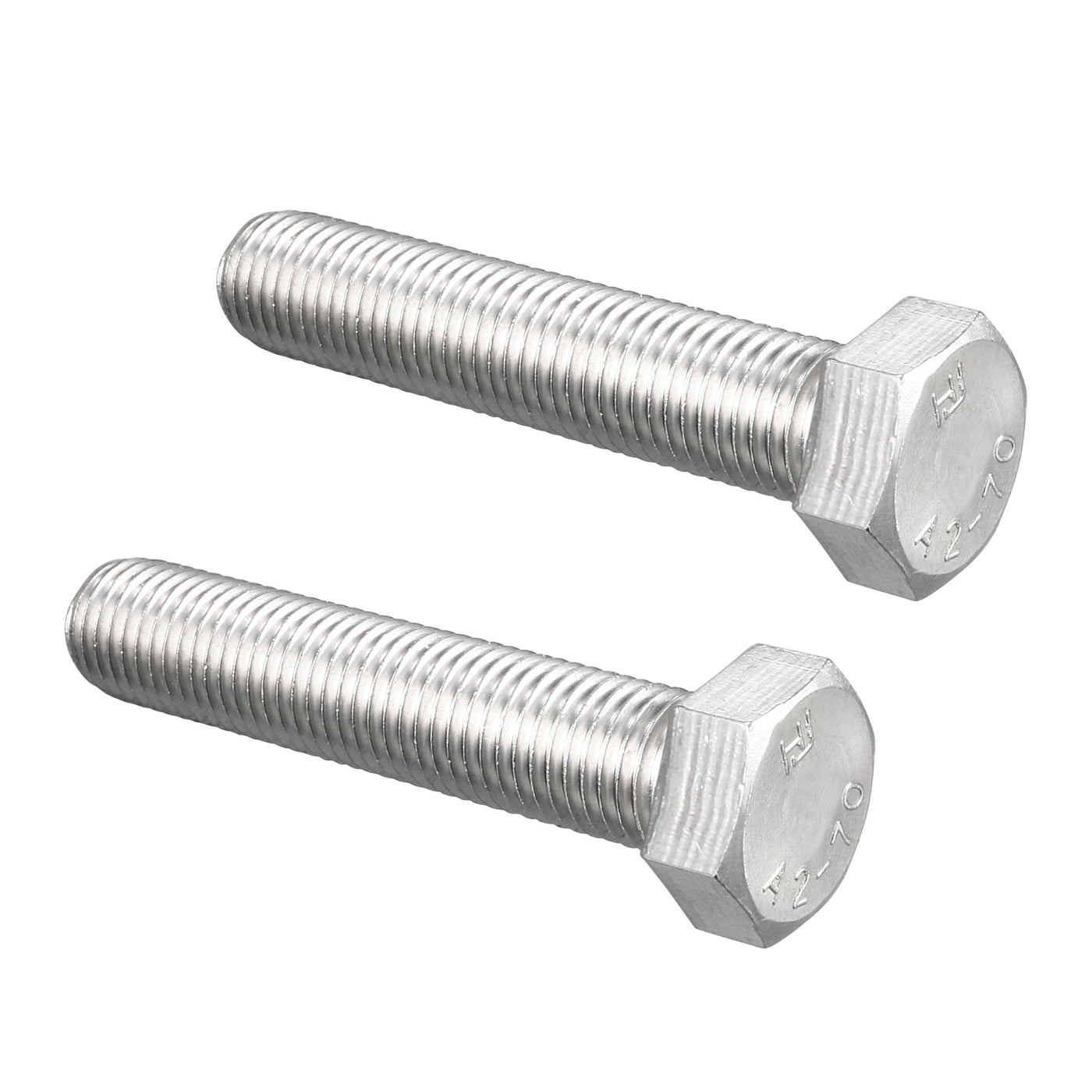Harfington 2pcs 304 Stainless Steel Screw Bolts