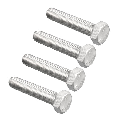 Harfington 4pcs Stainless Steel Hexagonal Head Screw Bolts