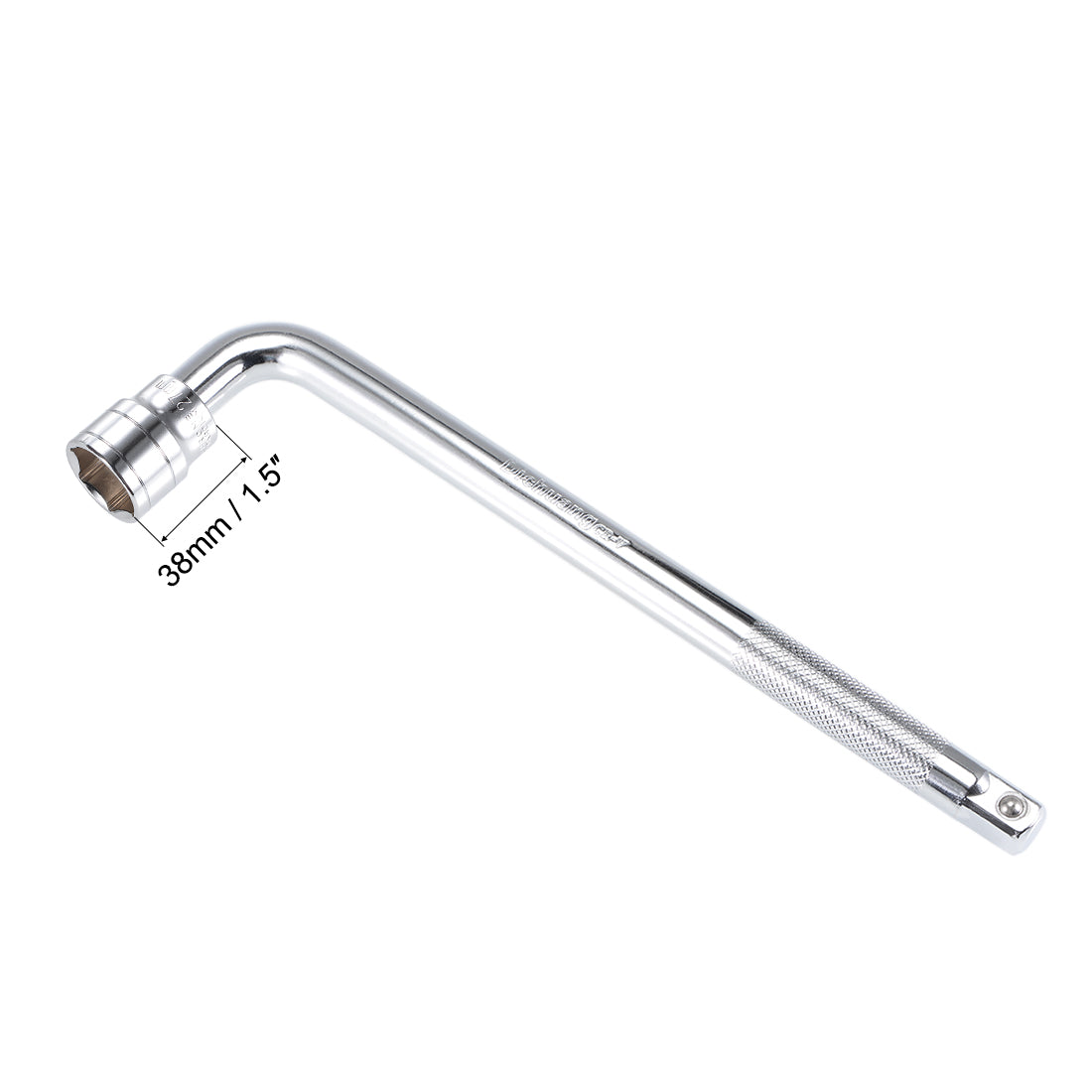 Harfington Socket Accessory Set 6-Point Shallow Socket L-Shape Extension Handle