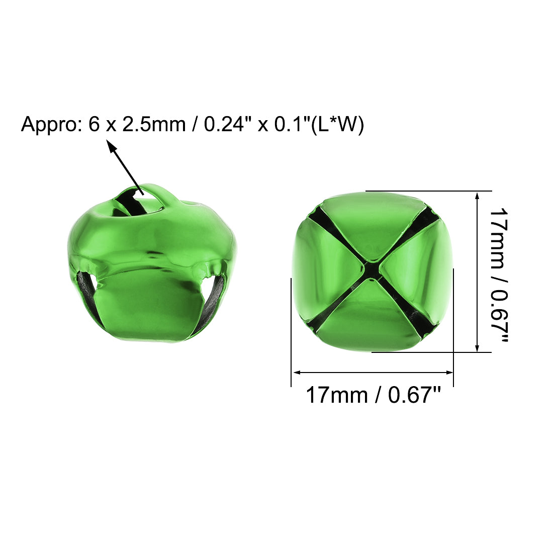 Harfington DIY Small Bells, 40pcs,  Craft Bells Bulk DIY Bells,