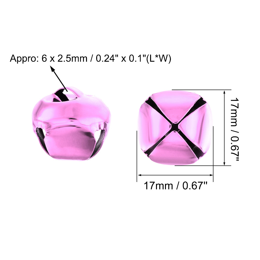 Harfington DIY Small Bells, 40pcs,  Craft Bells Bulk DIY Bells,