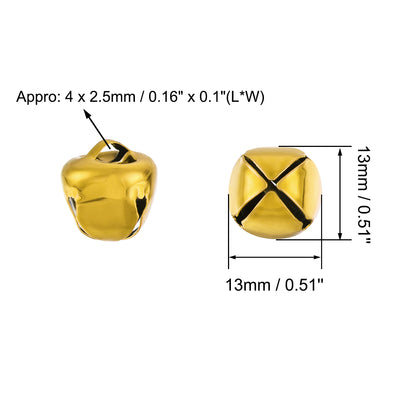 Harfington DIY Small Bells, 100pcs, Craft Bell Bulk DIY Bell