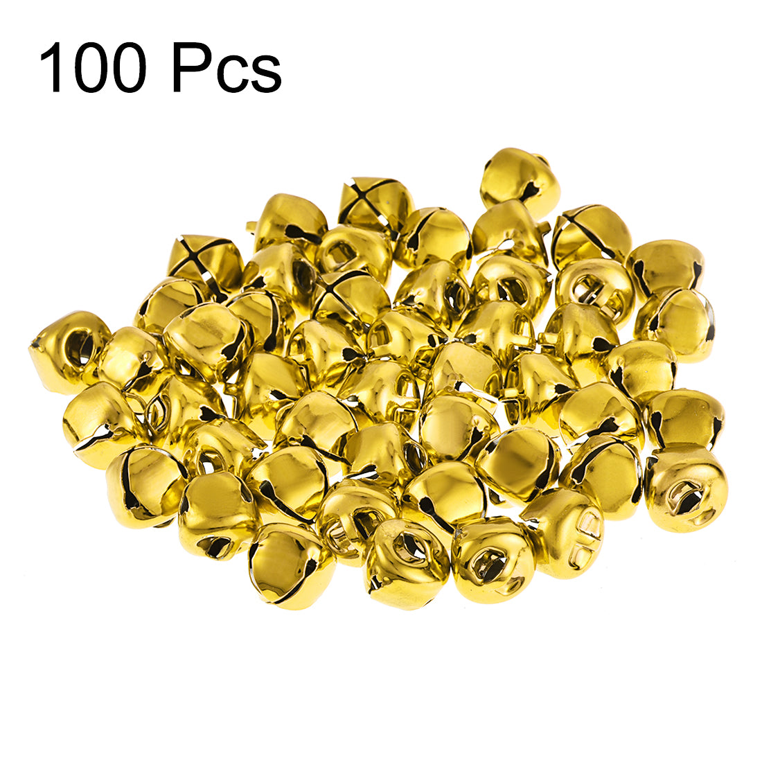 Harfington DIY Small Bells, 100pcs, Craft Bell Bulk DIY Bell