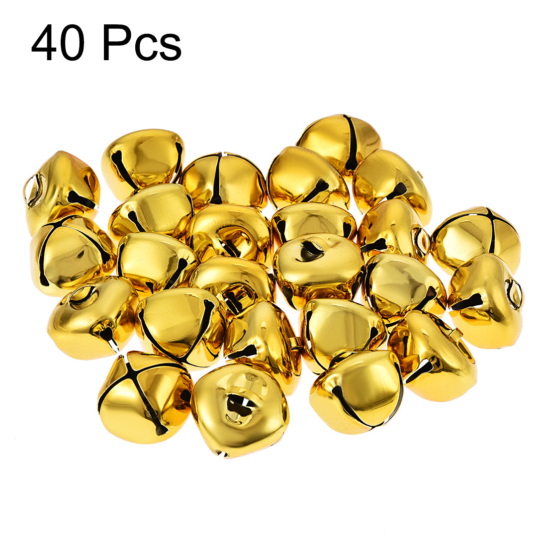 Harfington DIY Small Bells, 40pcs,  Craft Bells Bulk DIY Bells,