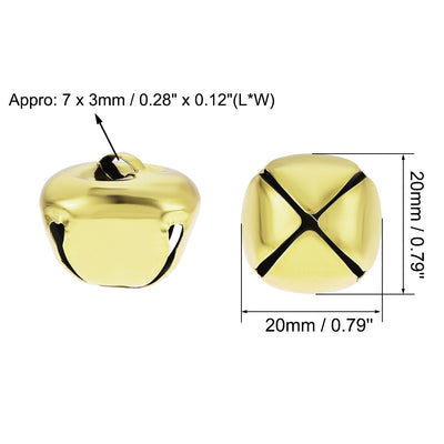 Harfington DIY Small Bells, 100pcs,  Craft Bells Bulk DIY Bells