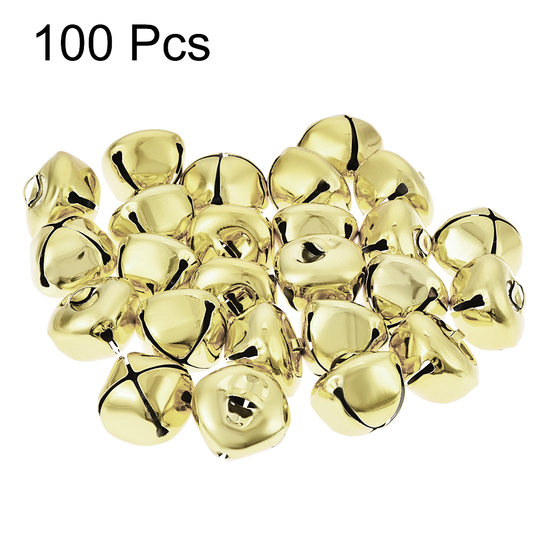 Harfington DIY Small Bells, 100pcs,  Craft Bells Bulk DIY Bells
