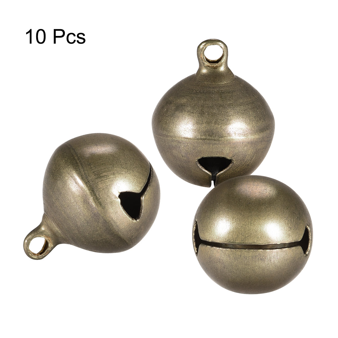 Harfington DIY Small Bells, 10pcs, Craft Copper Bells Bulk DIY Bells  Bronze
