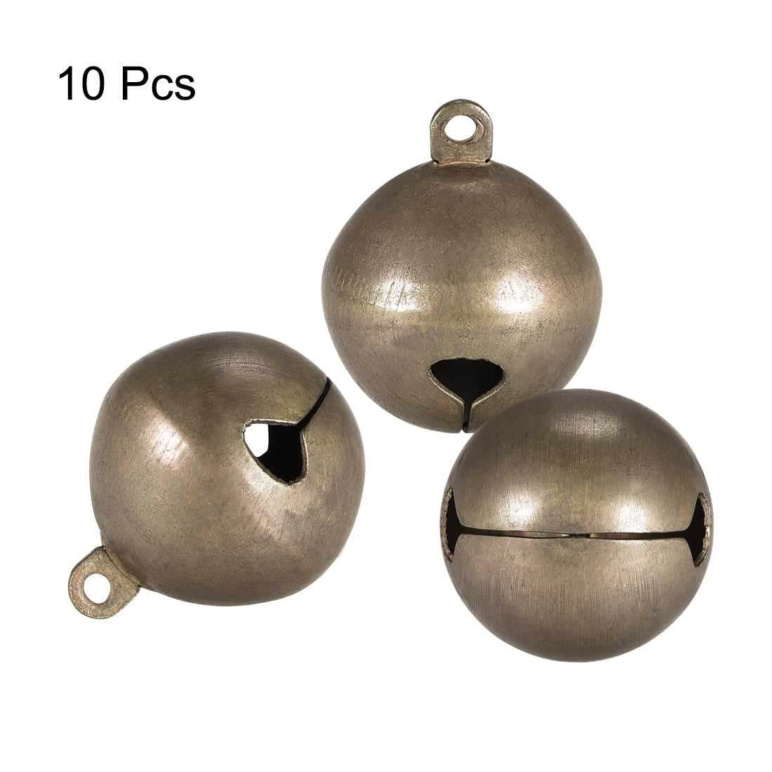 Harfington DIY Small Bells, 10pcs, Craft Copper Bells Bulk DIY Bells  Bronze