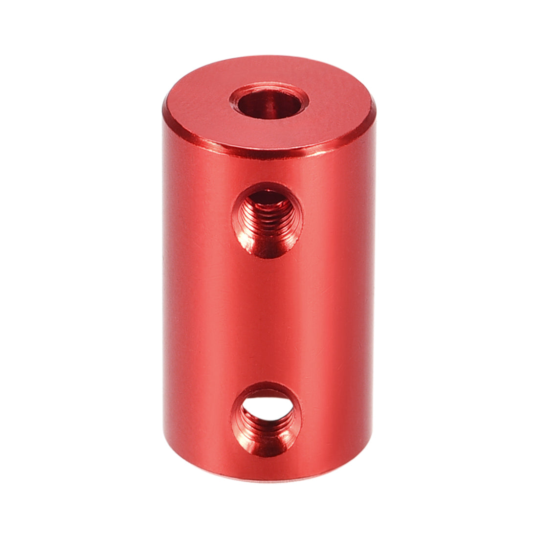 Harfington Rigid Coupling 25mm Length 14mm Diameter Aluminum Alloy Shaft Coupler Connector Red