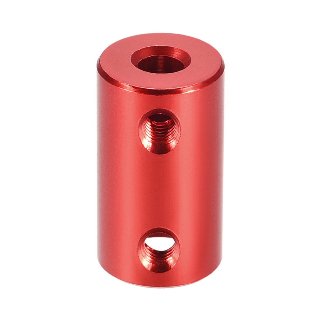 Harfington Rigid Coupling 25mm Length 14mm Diameter Aluminum Alloy Shaft Coupler Connector Red