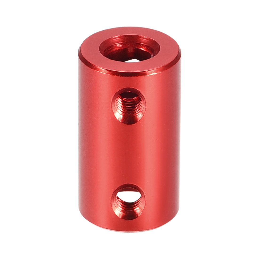 Harfington Rigid Coupling 25mm Length 14mm Diameter Aluminum Alloy Shaft Coupler Connector Red