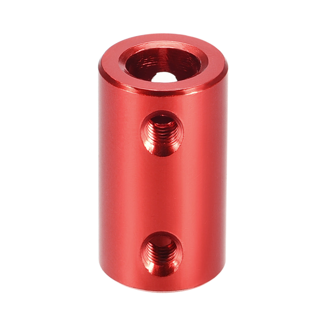 Harfington Rigid Coupling 25mm Length 14mm Diameter Aluminum Alloy Shaft Coupler Connector Red
