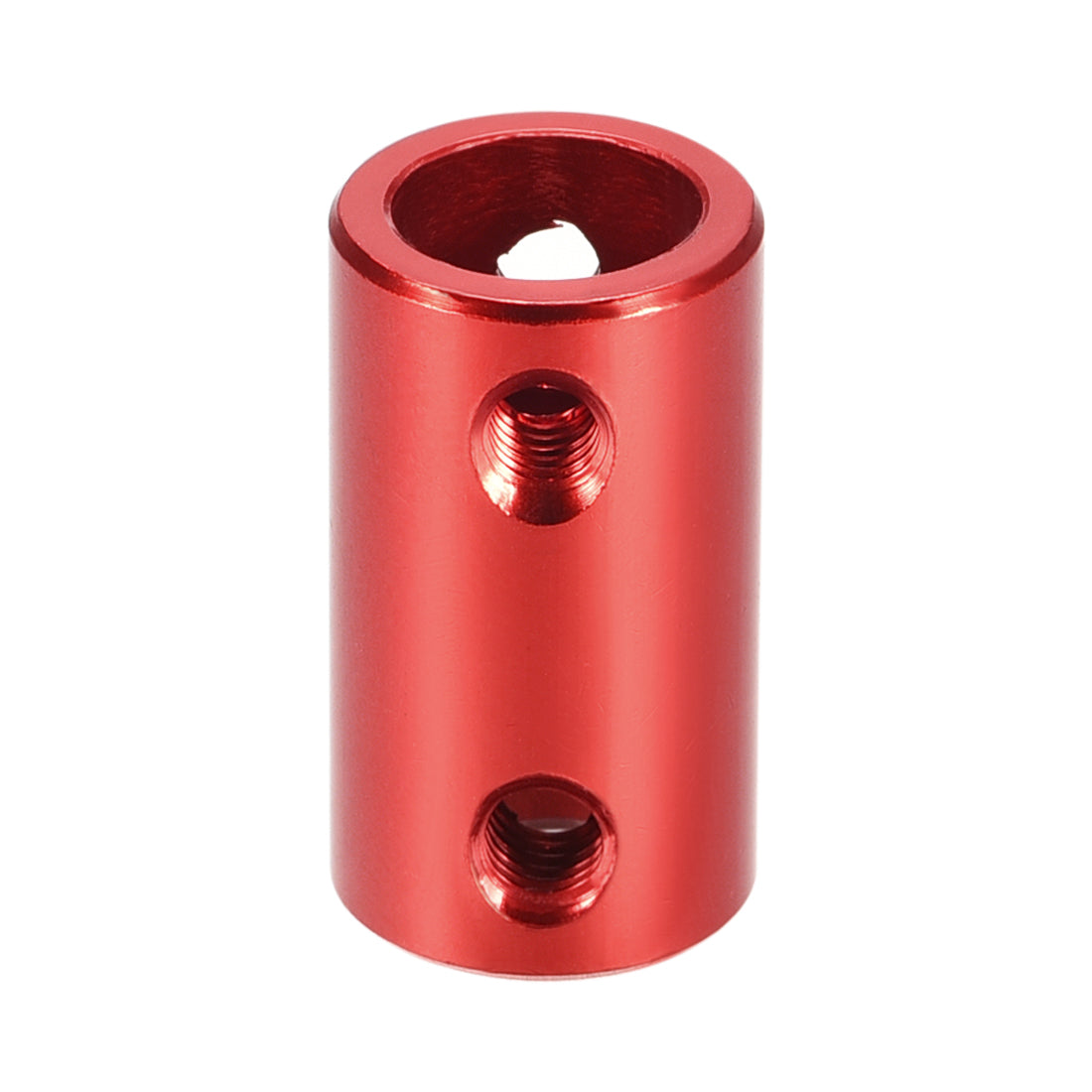 Harfington Rigid Coupling 25mm Length 14mm Diameter Aluminum Alloy Shaft Coupler Connector Red