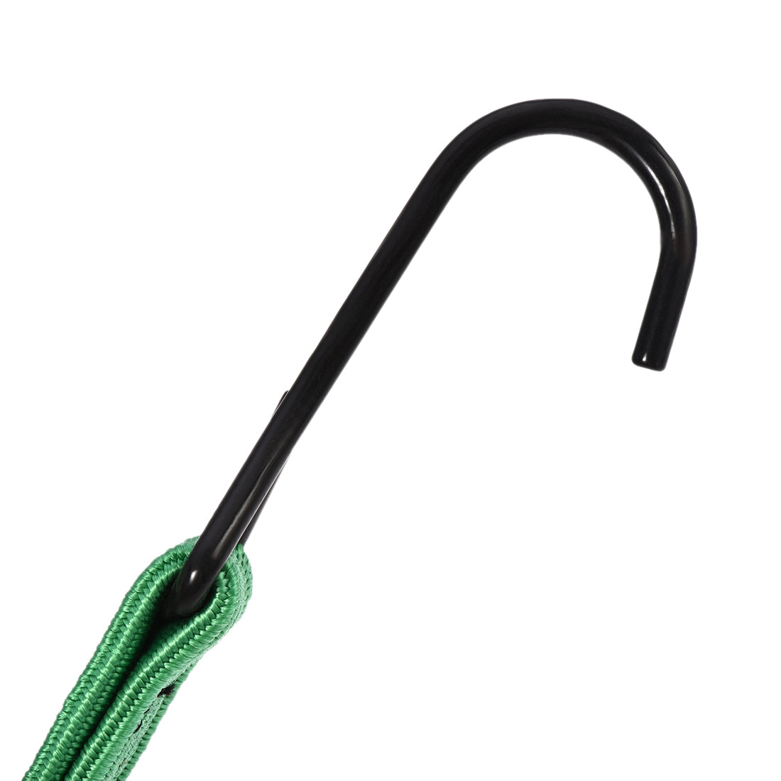 Harfington Flat Elastic Cord with Hook 3 Meters x 30mm Latex PP for Hand Carts Luggage Rack Cargo, 2 PCS