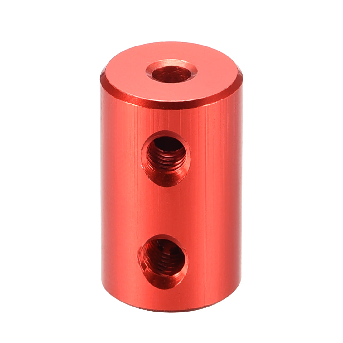 Harfington Rigid Coupling 25mm Length 14mm Diameter Aluminum Alloy Shaft Coupler Connector Red