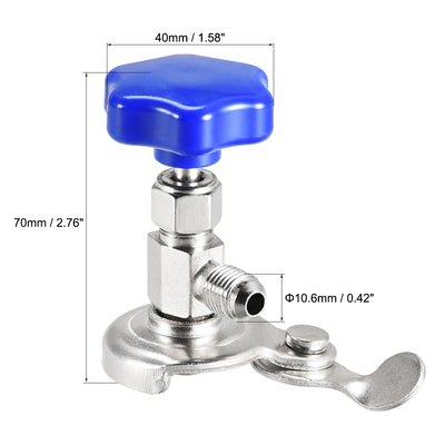 Harfington 0,42'' Kältemittelöffner, Flaschendosenhahnventil