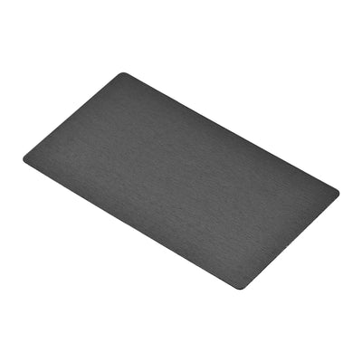 Harfington Blank Metal Card Anodized Aluminum Plate for DIY Laser Printing