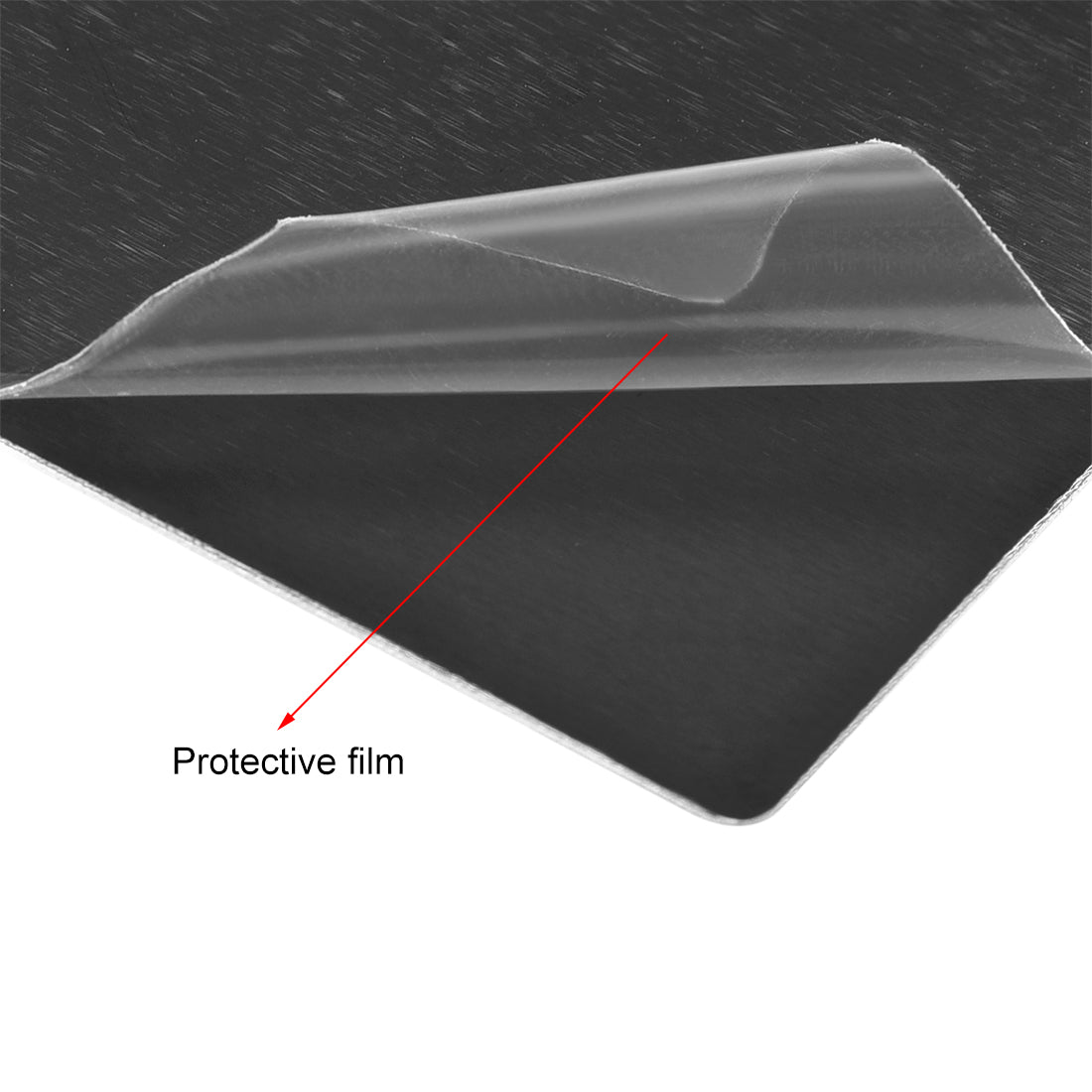 Harfington Blank Metal Card Anodized Aluminum Plate for DIY Laser Printing