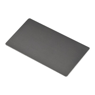 Harfington Blank Metal Card Anodized Aluminum Plate for DIY Laser Printing